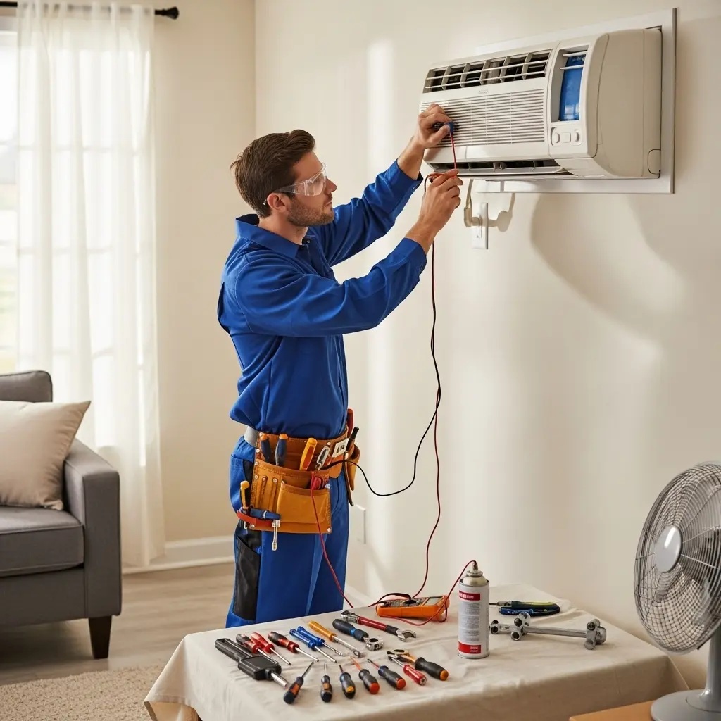 Gölmarmara Philips Philips klima gaz dolumu ve bakım – Enerji verimliliği artırıldı. - Teknik servis örneği